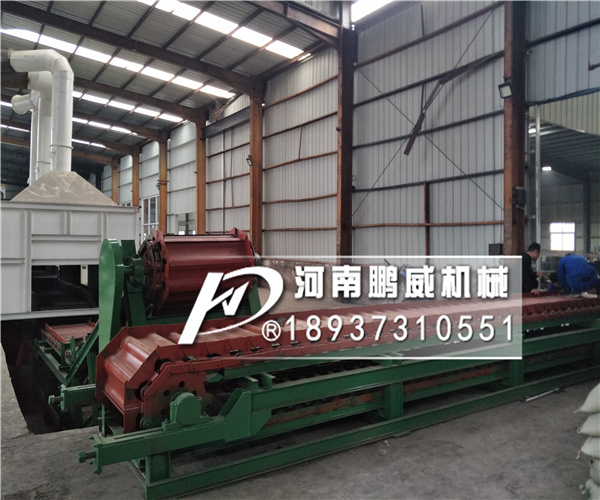 800寬板式輸送機河北鑄件廠現場安裝