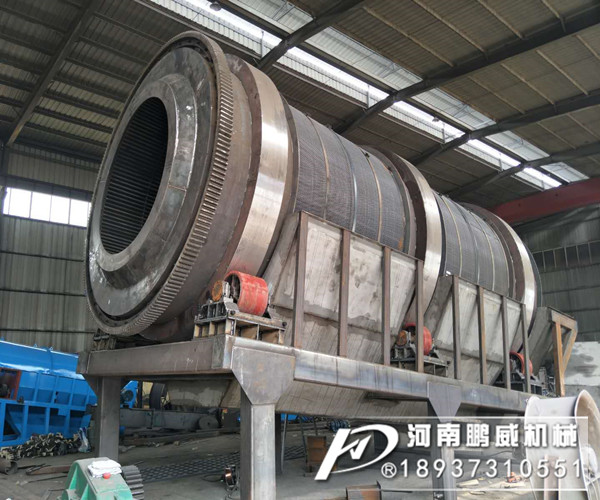 建筑垃圾滾筒篩分機