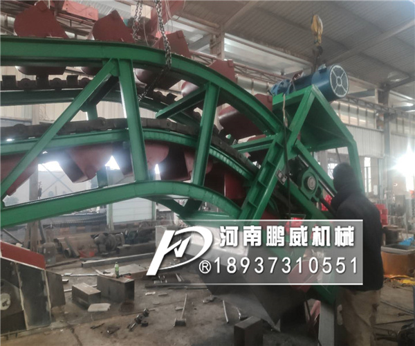 鏈斗式挖沙輸送機