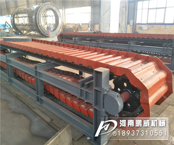 重型鱗板鏈式輸送機由哪幾部分組成