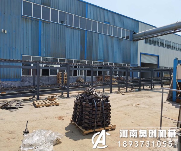 模具鑄造鋼段生產線