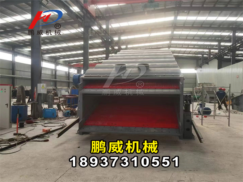 雙層沙石振動篩機